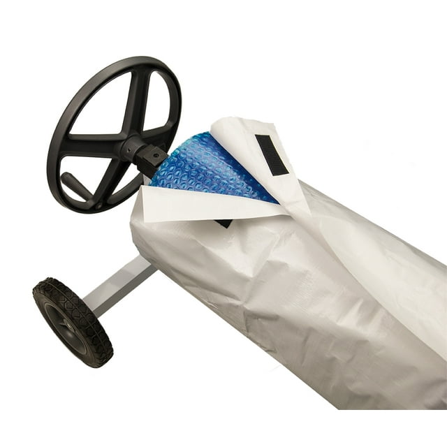 Solar Reel Blanket Cover for Swimming Pools up to 20' Wide