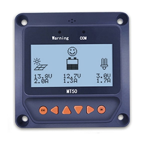 Solar Remote Meter Display MT50 For MPPT Solar Charge Controller ,Multiple Protection Functions