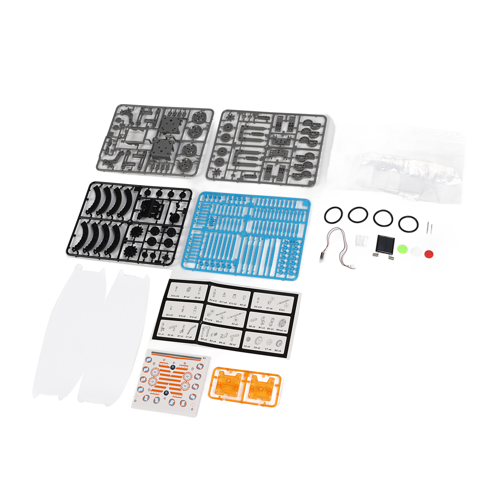 Solar Robot Toy, 12 In 1 DIY Solar Robot Educational Eco Friendly For