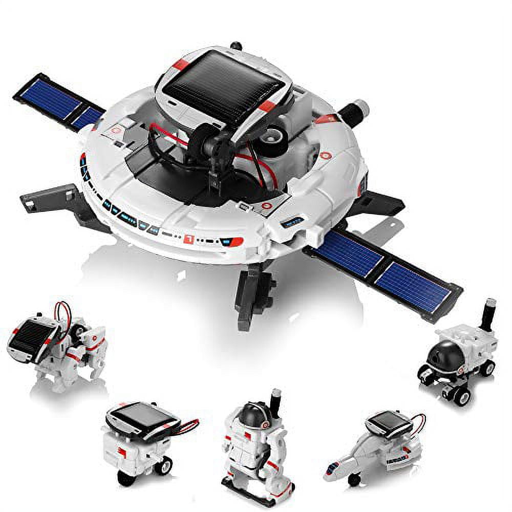 Lehoo Castle Solar Space Robot Toys, Space Station Space Shuttle Building  Kit