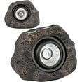 thumbnail image 1 of Solar Rock Lights Outdoor – 2 Pack Waterproof LED Landscape Garden Spotlights, Realistic Stone Design, Wireless Solar Powered Pathway Lights for Yard, Walkway, Patio & Lawn Decoration (Auto On/Off), 1 of 9