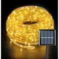 thumbnail image 1 of Solar Rope Lights, 23 Ft 50 LED Solar Rope Lights Outdoor Waterproof, 8 Modes Solar String Lights for Patio Pool Garden Wedding Fence Walkway Christmas Decor (Warm White), 1 of 10