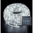 thumbnail image 1 of Solar Rope Lights,72 Ft 200 LED Solar Rope Lights Outdoor Waterproof, 8 Modes Solar String Lights for Patio Pool Garden Wedding Fence Walkway Christmas Decor (Cool White), 1 of 9