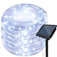 Solar Rope Lights, 7m 50 LED Garden Solar String Lights Waterproof ...