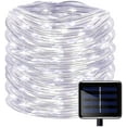 thumbnail image 1 of Solar Rope Lights Outdoor Waterproof ,23FT 50LED PVC Tube String Lights with 8 Modes for Garden,Yard, Path, Fence, Stairs, Backyard, Patio Decorative (Cool White), 1 of 9