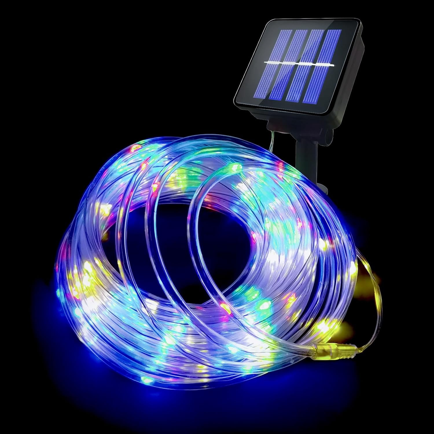 Camp Light String Solar Rope Lights Outdoor Waterproof, 33FT 100LED Outdoor String Lights ...