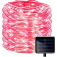 Solar Rope Lights Outdoor Waterproof ,39FT 100LED PVC Tube String