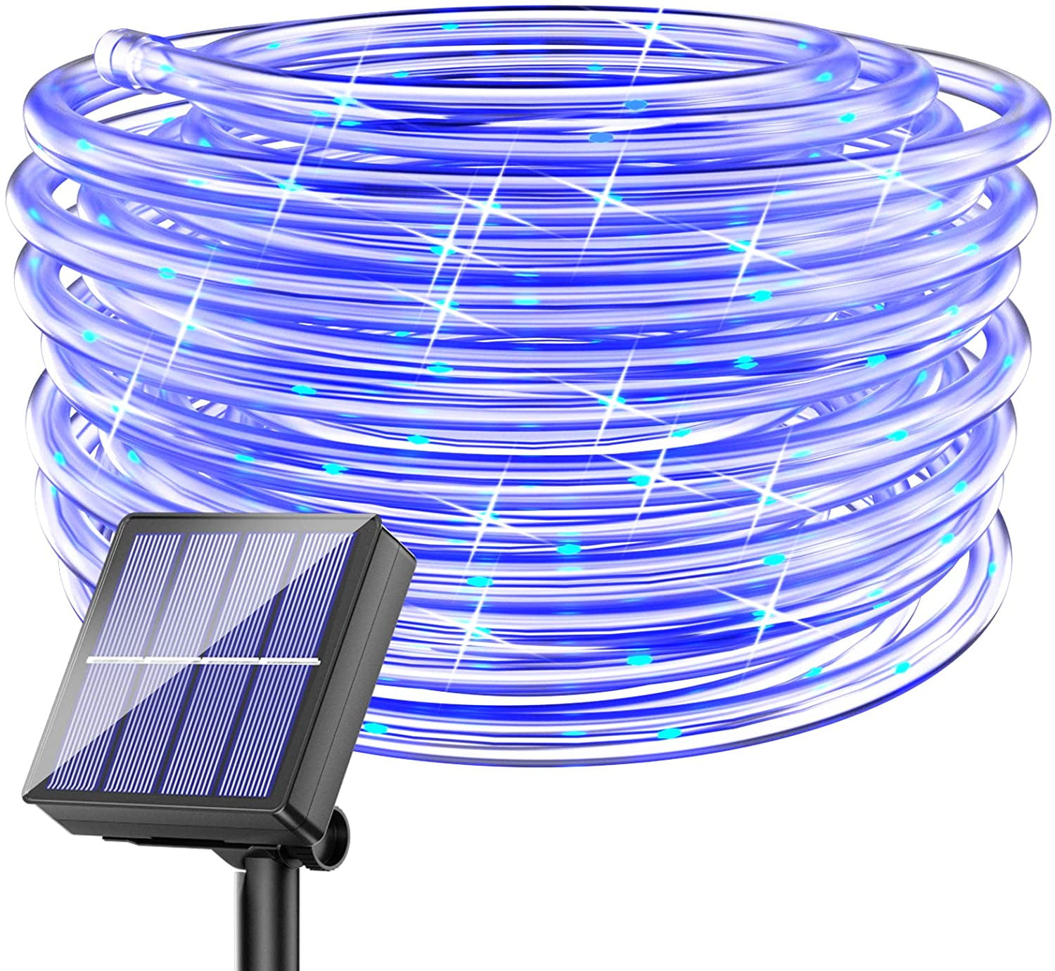 Solar Rope Lights Outdoor Waterproof LED 40FT 100 LED Solar String
