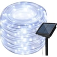 Solar Rope String Lights, 22M 200LED Rope String Lights Solar Garden ...