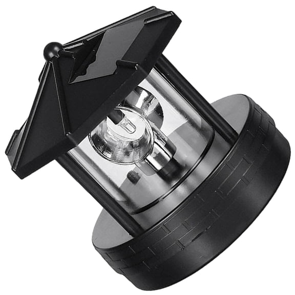 Solar Rotating Lighthouse Lawns Light For Garden Decoration Waterproof Plastic Outdoor Lighting Paths Lights