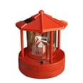 thumbnail image 1 of Solar Rotating Tower LED Light - 360° Garden Decoration with Auto On/Off | Waterproof ABS Material | Outdoor Yard, Pathway & Landscape Lighting | Solar-Powered for Balcony, Lawn & Patio, 1 of 2