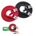 thumbnail image 1 of Solar SOL-401252P 12 ft. 1GA 800A Booster Cable Set with Free 10 GA Twin Booster Cables with 250A, 1 of 1