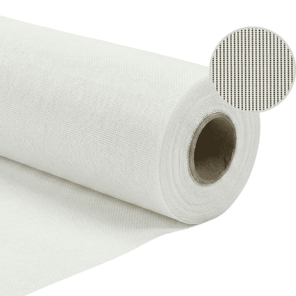 Solar Screen Mesh 75% - Solar Window Screen Roll for Privacy & Reduced Heat, 72-in x 10-ft, White