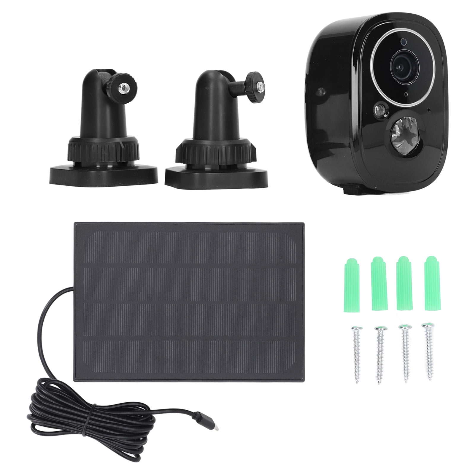 Solar Security Camera 3MP WIFI Wireless Smart PIR Human Detection HD