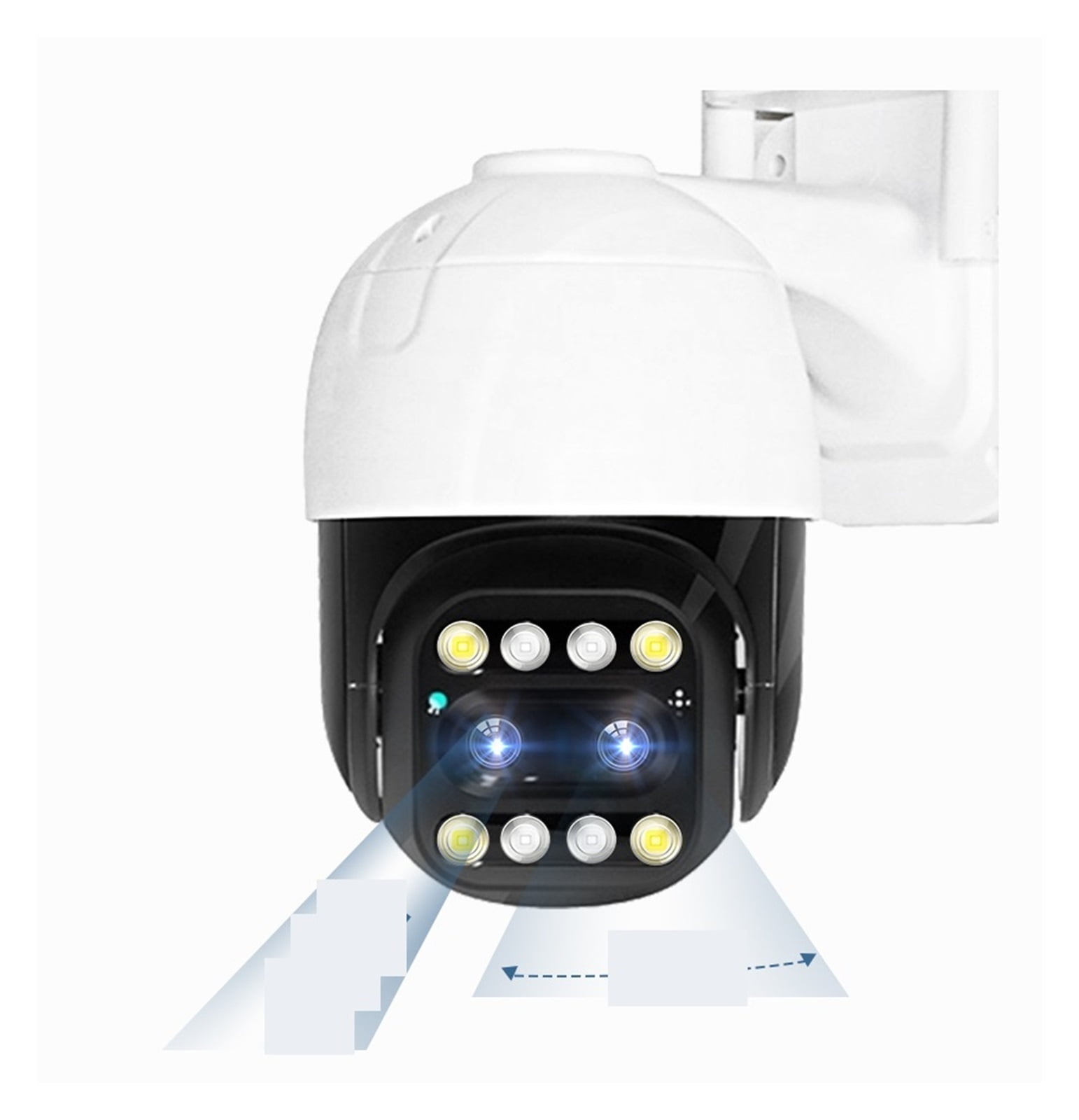 Solar Security Camera 5MP DualLens IP Camera Auto Tracking WIFI Camera