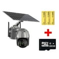 Solar Security Camera Outdoor 5MP 4G WiFi Camera Solar Panel Outdoor