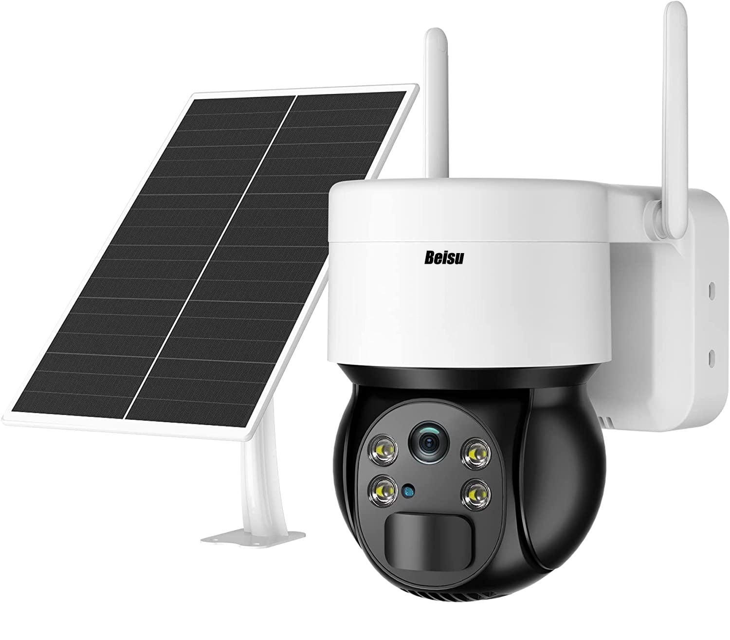 Solar Security Cameras Wireless Outdoor, 2K WiFi 360 PTZ Camera, Solar