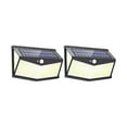 Solar Sensor Lamp New 212 Led 1 Sets Of 10H Long Lighting Four Sides