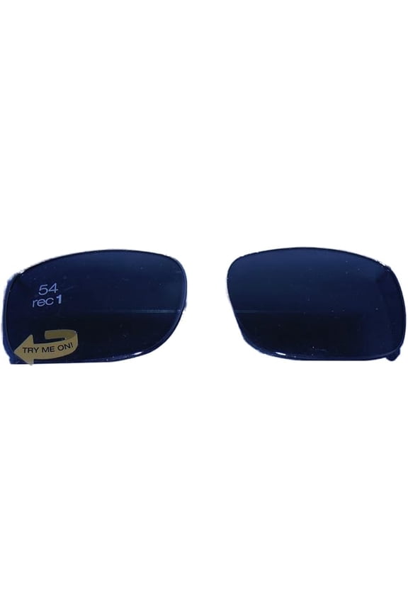 54 Rec 1 Full Frame Gray Polarized Clip on Sunglasses