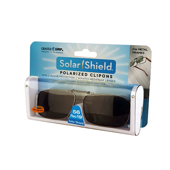 Solar Shield Dioptics Rectangle Fashion Sunglasses