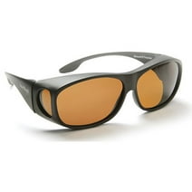 Solar Shield Dioptics Unisex Rectangle Sport Sunglasses, Black