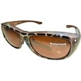thumbnail image 1 of Solar Shield Fits Over FO-011 Large Tortoise/Gray Rhinestones polarized, 1 of 3