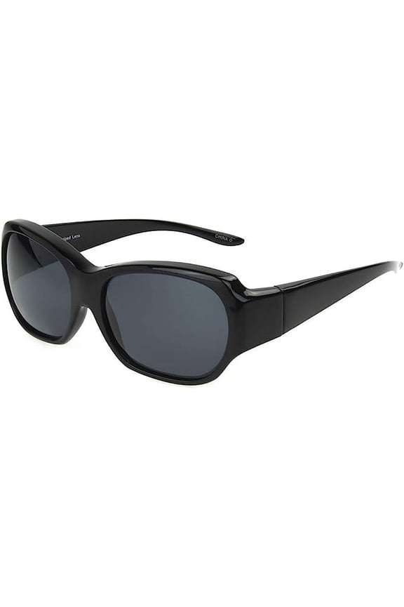 Fits Over FO-038 Medium/Large Black Jasmine polarized