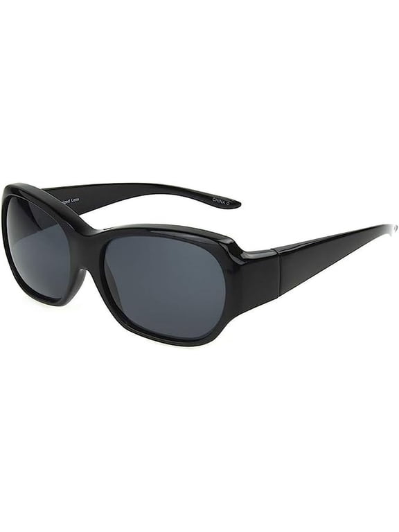 Fits Over FO-038 Medium/Large Black Jasmine polarized