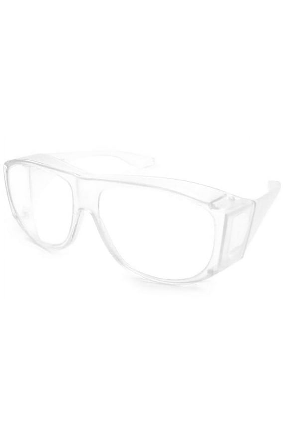 Fits-Over Sunglasses SS Polycarbonate II Crystal / SOLAR SHIELD II CLEAR POLYCARBONATE LENSES