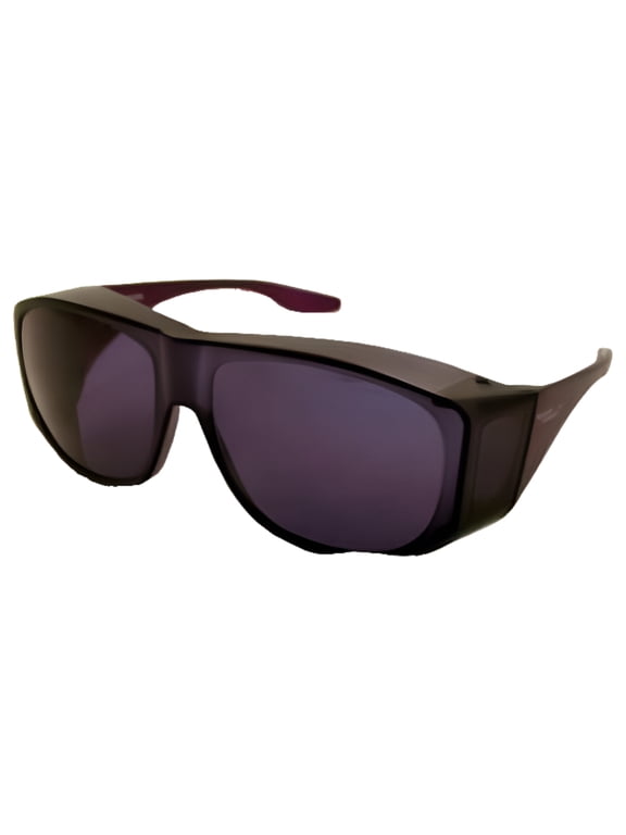 Fits-Over Sunglasses - SS Polycarbonate II Smoke / SOLAR SHIELD II SMOKE POLYCARBONATE LENSES by Solar Shield Fits-Over