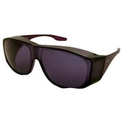 Solar Shield Fits-Over Sunglasses - SS Polycarbonate II Smoke / SOLAR SHIELD II SMOKE POLYCARBONATE LENSES by Solar Shield Fits-Over