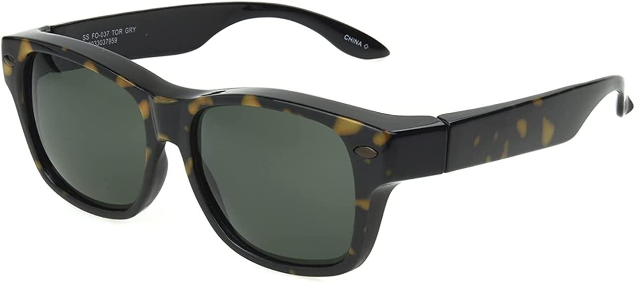 Solar Shield Iconic Lakewood Fits Over Sunglasses Tortoise  display picture 3