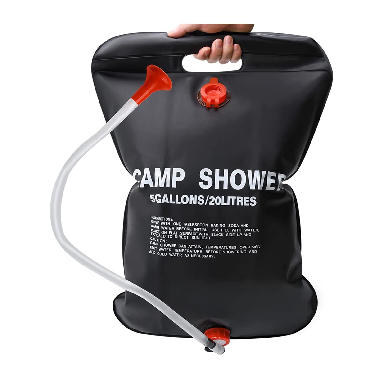 Solar Shower Bag,5 Gallons/20L Camping Shower Bag, Portable Shower Bag ...