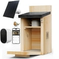 Bird House With Camera And App Solar Smart Bird House with Camera Bird Box for Outdoors - Full Color