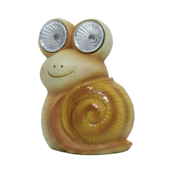 Solar Snail Garden Decor, LED Solar Light, Whimsical Animal Statue For Outdoor Yard Patio Lawn