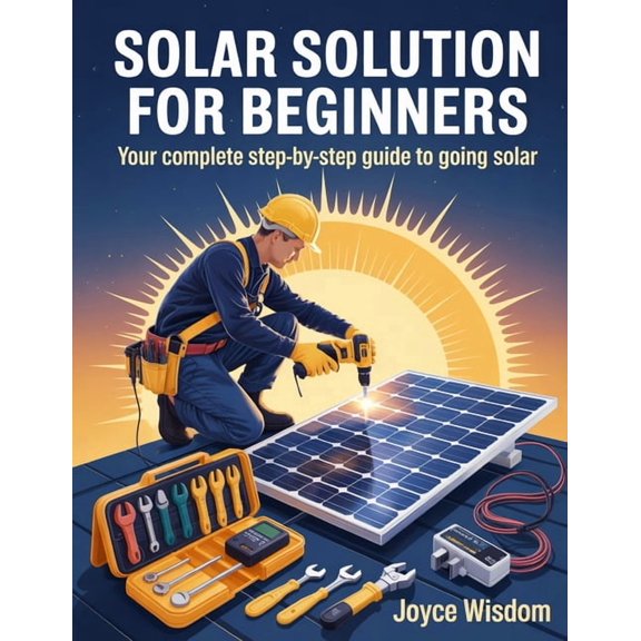 Solar Solution For Beginners: Your Complete Step-by-Step Guide to Going Solar, (Paperback)