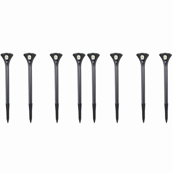 Solar Spot Lights Outdoor, 8 Pack LED Solar Powered Solar Lights Outdoor with Motion Sensor Auto on/Off Waterproof