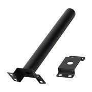 Solar Street Light Mounting Brackets Extension Arm 1.9 inch Diameter, Wall Light Pole Lamp Holder for Wall ,Fence Tree Yard Barn -1PC