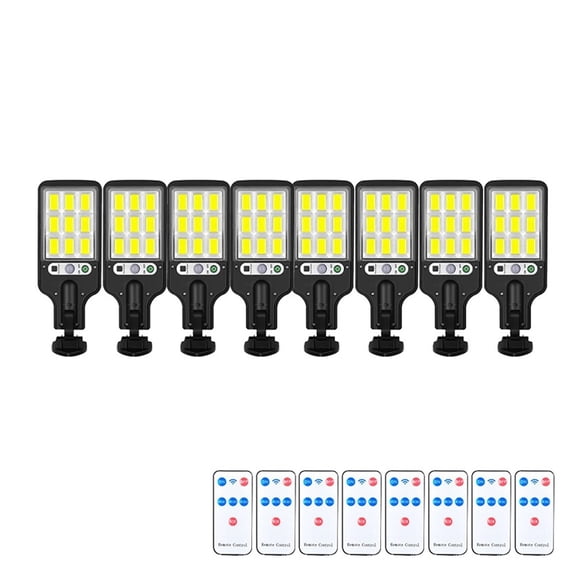Solar Street Lights Outdoor 1~8Pack Solar Lamp Waterproof With 3 Mode Motion Sensor Security Lighting For Garden Path Yard Patio ,Easy to Install
