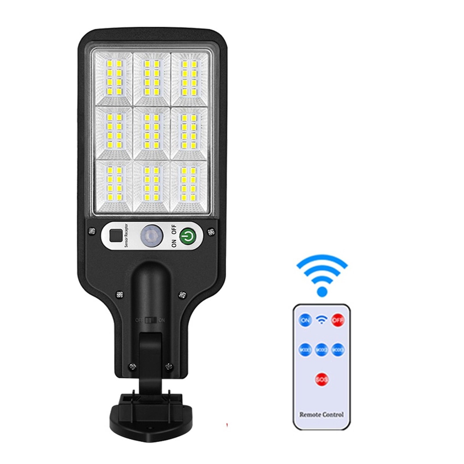 Solar 556 Solar Street Lights Outdoor 5 Pack Lamp With 3 Light Mode Waterproof ...