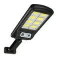 thumbnail image 1 of Solar Street Lights Outdoor LED Solar Parking lot Lights Remote Control Security Solar Motion Sensor Light with 3 Lighting Modes for Garden, Street,Patio,Path,Yard (12.4x5.16in)（With remote control）, 1 of 9