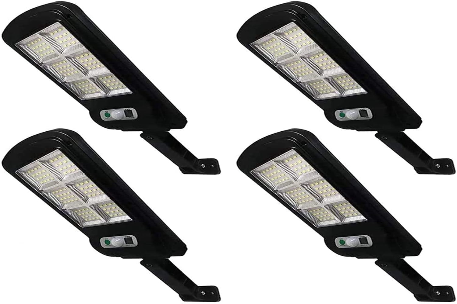 Solar Street Lights Outdoor Remote Control Solar Parking Lot Lights 3 ...