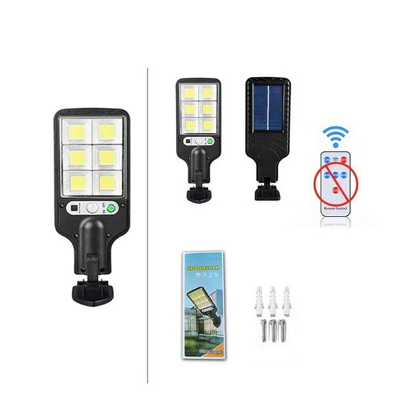 Solar Street Lights Outdoor, Solar Lamp With 3 Light Modes Waterproof Motion Sensor Security Lighting for Garden Patio Path Yard ,0 Electricity Bill