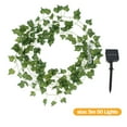 thumbnail image 1 of Solar String Lights Artificial Maple Ivy Leaf Garland Hanging Fairy Lights 16.4ft 50 LED String Light for Party Wedding Garden Christmas Room Decor, 1 of 6