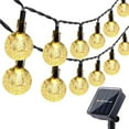 thumbnail image 1 of Solar String Lights Outdoor, 50LED 7m Solar Crystal Balls Waterproof Outdoor/Indoor Lights Lighting for Garden, Trees, Patio, Christmas, Weddings, Parties, 1 of 8