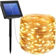 thumbnail image 1 of Solar String Lights for Outdoor,66ft 200 LED Bright Copper Wire Fairy Lights Waterproof Solar Lights with 8 Modes for Tree Garden Party Wedding Christmas Decor (Warm White), 1 of 9