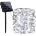 thumbnail image 1 of Solar String Lights for Outdoor,99ft 300 LED Bright Copper Wire Fairy Lights Waterproof Solar Lights with 8 Modes for Tree Garden Party Wedding Christmas Decor (Cold White), 1 of 9