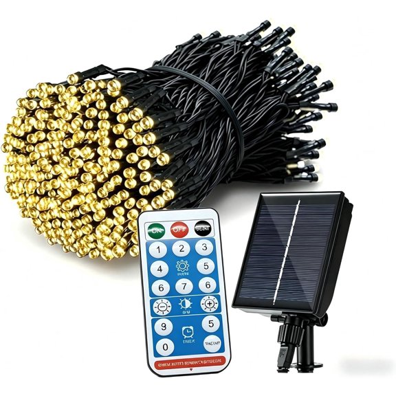 Solar String Lights for Outside30M