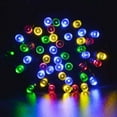 thumbnail image 1 of Solar Strip Lights Outdoor 100 LED Outdoor Solar Powered String Light Cool Christmas Party Lamp 12M, 1 of 4
