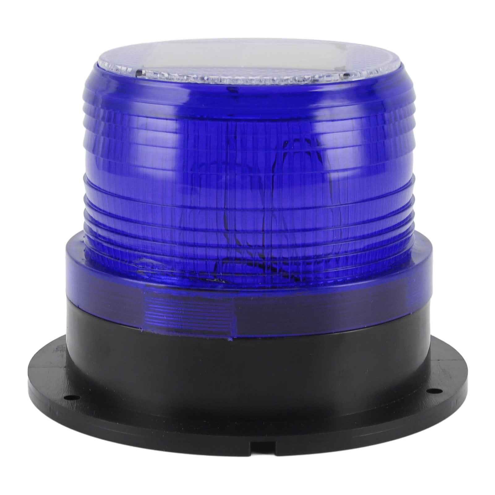 Solar Strobe Warning Safety Flashing Light Waterproof LED Emergency